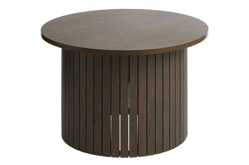 Table Basse SPODSBJERG Ø67 Coloris Chêne Foncé 1 Table Basse SPODSBJERG Ø67 Coloris Chêne Foncé