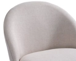 Fauteuil THORUP Tissu Beige/coloris Chêne -Royal Oak || DODO || Basic Soldes Magasin 212370