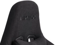 Chaise Gaming NIBE Tissu Noir -Royal Oak || DODO || Basic Soldes Magasin 213358