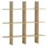 Étagère Murale KVISSEL 3 Tablettes Bambou