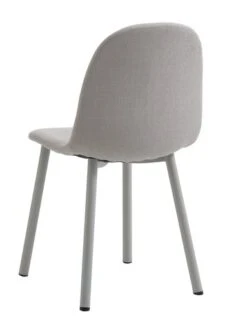 Chaise EJSTRUP Tissu Beige/acier -Royal Oak || DODO || Basic Soldes Magasin 213498