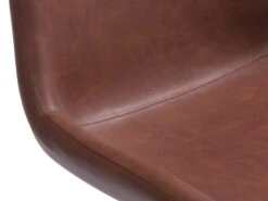 Chaise HYGUM Pivotante Cognac/noir -Royal Oak || DODO || Basic Soldes Magasin 213543