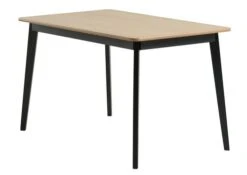 Table JEGIND 80x130 Chêne/noir
