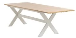 Table VISLINGE 90x190 Naturel/blanc -Royal Oak || DODO || Basic Soldes Magasin 213635