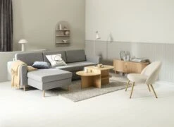 Royal Oak Meuble TV LYNGVIG 2 Portes Tambours Chêne Naturel -Royal Oak || DODO || Basic Soldes Magasin 213752 2