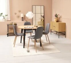 Buffet HEMDRUP 2 Portes Chêne -Royal Oak || DODO || Basic Soldes Magasin 214359