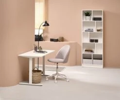 Bibliothèque MOSBJERG 10 Tablettes Blanc -Royal Oak || DODO || Basic Soldes Magasin 214559