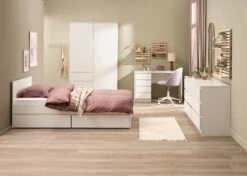 Armoire LIMFJORDEN 120x200 Combi Blanc -Royal Oak || DODO || Basic Soldes Magasin 214575 5