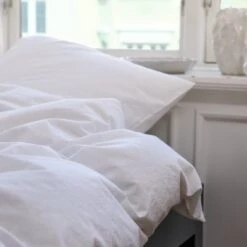 Parure De Lit BIBI 240x220 Blanc -Royal Oak || DODO || Basic Soldes Magasin 214797