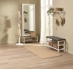 Miroir SKOTTERUP 78x180 Blanc -Royal Oak || DODO || Basic Soldes Magasin 216433