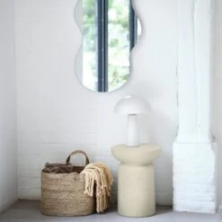 Lampe De Table MARKUS Ø25xH35cm Gris -Royal Oak || DODO || Basic Soldes Magasin 219541