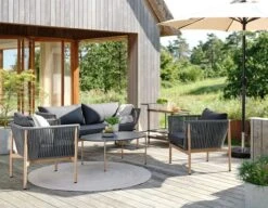 Tapis MASKROS Ø160 Taupe/beige -Royal Oak || DODO || Basic Soldes Magasin 220882