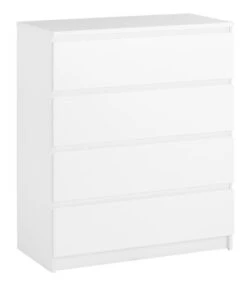 Commode 4 Tiroirs TANGBJERG Blanc