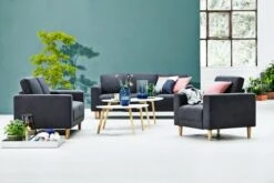 Royal Oak Table Basse LEJRE 48x85 Blanc/chêne -Royal Oak || DODO || Basic Soldes Magasin 60281