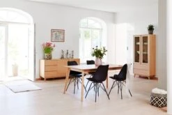 Chaise KLARUP Noir/noir -Royal Oak || DODO || Basic Soldes Magasin 60548