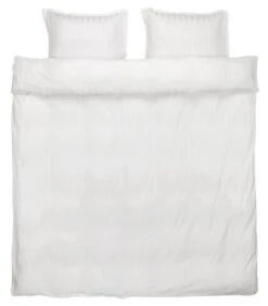 Parure De Lit Satin NELL 240x220 Blanc