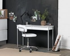 Chaise De Bureau SNEDSTED Blanc -Royal Oak || DODO || Basic Soldes Magasin 73152 1