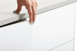 Meuble TV JERNVED Béton/brillant -Royal Oak || DODO || Basic Soldes Magasin 73561