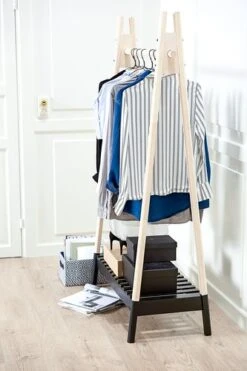 Portant JENNET Naturel/noir -Royal Oak || DODO || Basic Soldes Magasin 77103