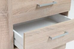 Armoire HAGENDRUP 144x176 Combi Chêne -Royal Oak || DODO || Basic Soldes Magasin 82352