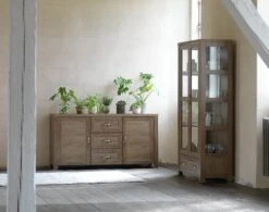 Buffet JUNGEN 2 Portes Chêne -Royal Oak || DODO || Basic Soldes Magasin 84892