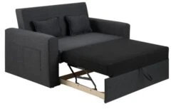 Canapé Convertible LANDERSLEV Gris Foncé -Royal Oak || DODO || Basic Soldes Magasin 85860