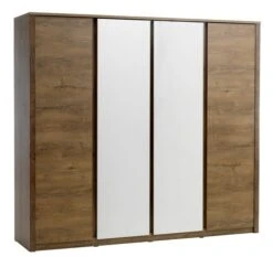Armoire VEDDE 220x197 A/miroir Chêne
