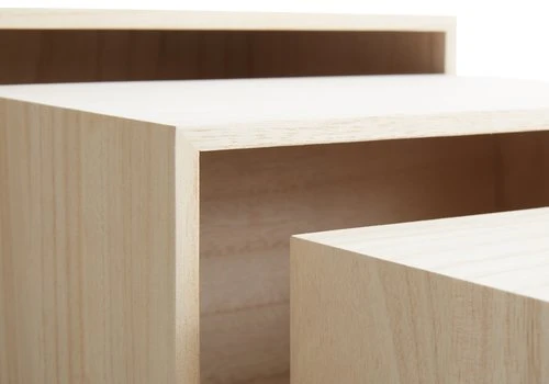 Étagère Murale ILBRO 3 Pcs/pqt Naturel 2 Étagère Murale ILBRO 3 Pcs/pqt Naturel – Image 2