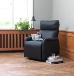 Fauteuil Inclinable VEJEN Noir -Royal Oak || DODO || Basic Soldes Magasin 87509