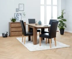 Commode 3 Tiroirs VEDDE Chêne -Royal Oak || DODO || Basic Soldes Magasin 94605