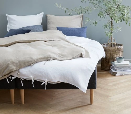 Parure De Lit Lin LINEA 240x220 Naturel 3 Parure De Lit Lin LINEA 240x220 Naturel – Image 3