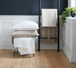 Parure De Lit Lin LINEA 240x220 Naturel 9 Parure De Lit Lin LINEA 240x220 Naturel -Royal Oak || DODO || Basic Soldes Magasin 97433