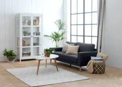 Royal Oak Table Basse LEJRE 60x120 Blanc/chêne -Royal Oak || DODO || Basic Soldes Magasin 97579